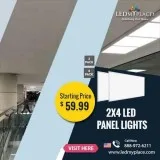 Save money by switching to 2x4 LED panel lights