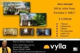 Charming Riverdale Il  - Brick Home