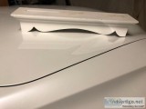 White shelf