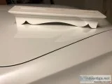White shelf