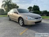 2005 Honda Accord EX Gold 82807 miles