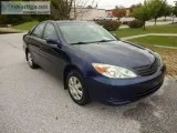 2004 Toyota Camry LE Blue 49735 Miles