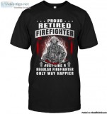 Proud Firefighter - Retired