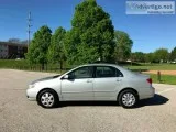 2004 Toyota Corolla LE Silver 99504 miles