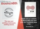 NEW Bouncn6th motorcycle clothing co.