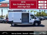 Used 2018 RAM PROMASTER CARGO VAN 2500 HIGH ROOF for Sale in San
