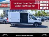 Used 2018 FORD TRANSIT VAN 250 LWB MEDIUM ROOF for Sale in San D