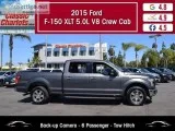 Used 2015 FORD F-150 XLT 5.0L V8 CREW CAB for Sale in San Diego 