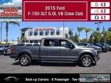 Used 2015 FORD F-150 XLT 5.0L V8 CREW CAB for Sale in San Diego 
