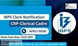 IBPS Clerk IX Notification 2019 &ndash 2020 IBPS Clerk Syllabus 