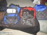 LOTS OF HAND BAGS LUNCH BOXES GROCERY BAGS