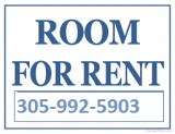 furnished room wpb fl.