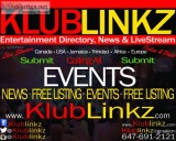 Advertise in Klublinkz Entertainment Directory and News Internat