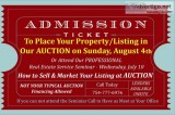 YOU RE INVITED TO OUR SEMINAR TO MARKET AND SELL YOUR PROPERTY F