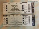 Pitt vs penn state 2 tickets