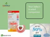 FLAT 50 % OFF on Pigeon Silicone Pacifier Ship Step 3 TabletShab