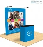 Tension Fabric Displays With Custom Printed Graphics - Tent Depo