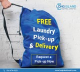 For pickup and drop off laundry service in long island in Glen C
