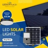 Get LED Solar Lights To Illuminate Your Outdoor Areas