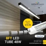 Experienced The Best Indoor Lighting by using 8ft LED Tube Light