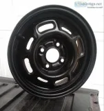 Mustang four hole 14 inch wheels (black)