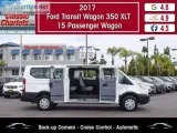 Used 2017 FORD TRANSIT WAGON 350 XLT 15 PASSENGER WAGON for Sale