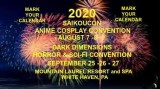 2020 DATES SET MARK YOUR CALENDAR