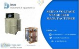 Working of Servo Voltage Stabilizers and Application Usage.