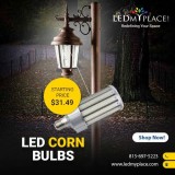 Install LED Corn Bulb  For Better Outdoor Lighting