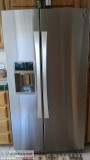 Stainless Steel Sears Kenmore Elite RefrigFreezer