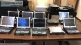 40 Panasonic Toughbook CF-19 with docks and keyboards