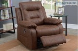 New Motion Power Electric Recliner with USB power plug on side &