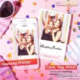 Instagram Hashtag Photo Printer by Wootclub