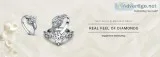 Vintage moissanite ring