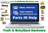 Truth and EntryGard Replacement Hardware Parts  Windows and Door