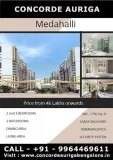 Concorde Auriga  23 BHK Residential Apartments at Old Madras Roa