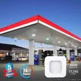 Install 150w LED Canopy Lights at Gas stations for Instant Start