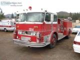1976 Van Pelt Fire Engine Originally From Santa Cruz California