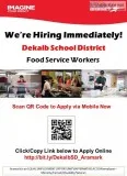 Food Service Worker - Dekalb School District (Aramark)