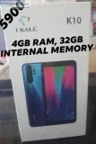 Ikall k10 4G PHONE 4G RAM 32 GB  BLUE COLOUR