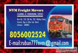 Chennai Rly. Clearing Agency  NVM Freight Movers Sine 1979  8056