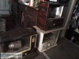 Several kerosene stoves