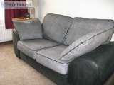 two x two seater sofas