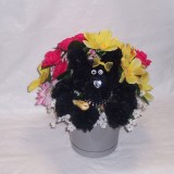 Spring Scented Carnation dog Arrangement Handmade
