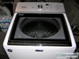 MAYTAG WASHER 3 YRS OLD HUGE 4.7 STAINLESS TUB DEEP FILL LIKE BR