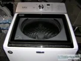 MAYTAG WASHER 3 YRS OLD HUGE 4.7 STAINLESS TUB DEEP FILL LIKE BR