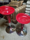 Red Barstools (set of 2)