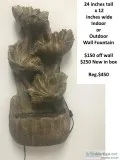 Wall Water Fountain