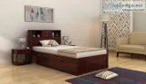 Sale up to 55% off on single beds - Wooden Street