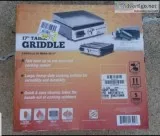 Brand New Unopened 17 inch Tabletop Griddle